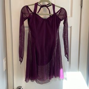 Contemporary or lyric dance costume